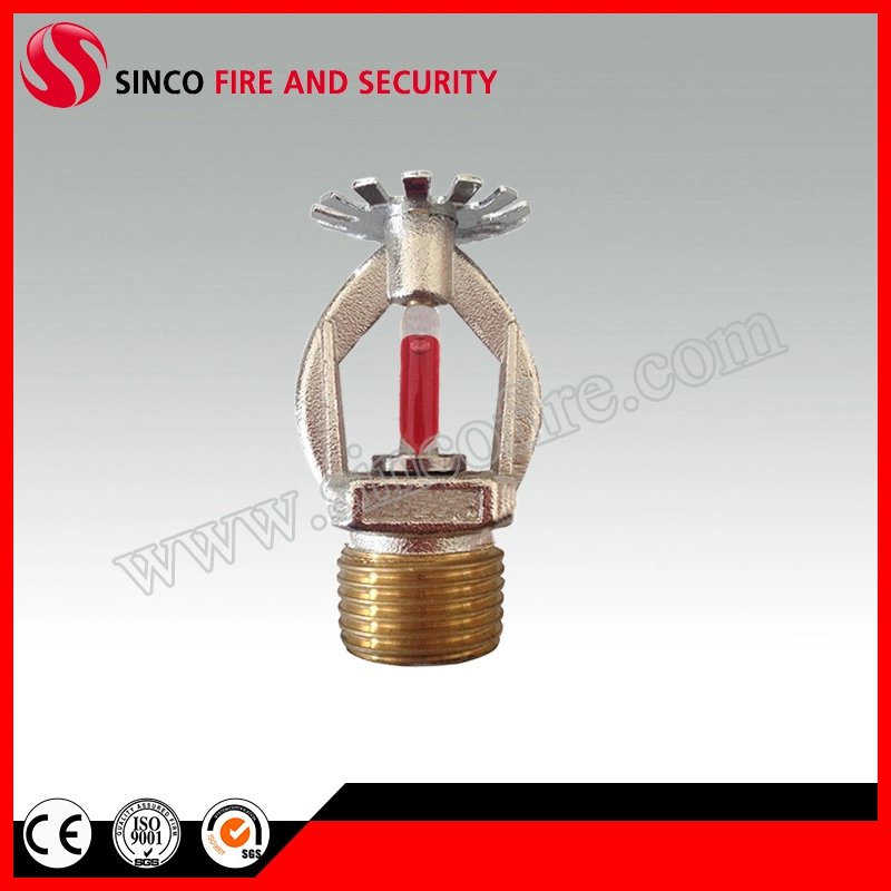 1/2 3/4 Inch NPT/ BSPT Brass Material Sprinkler Head Upright/Pendent/Sidewall Fire Sprinkler