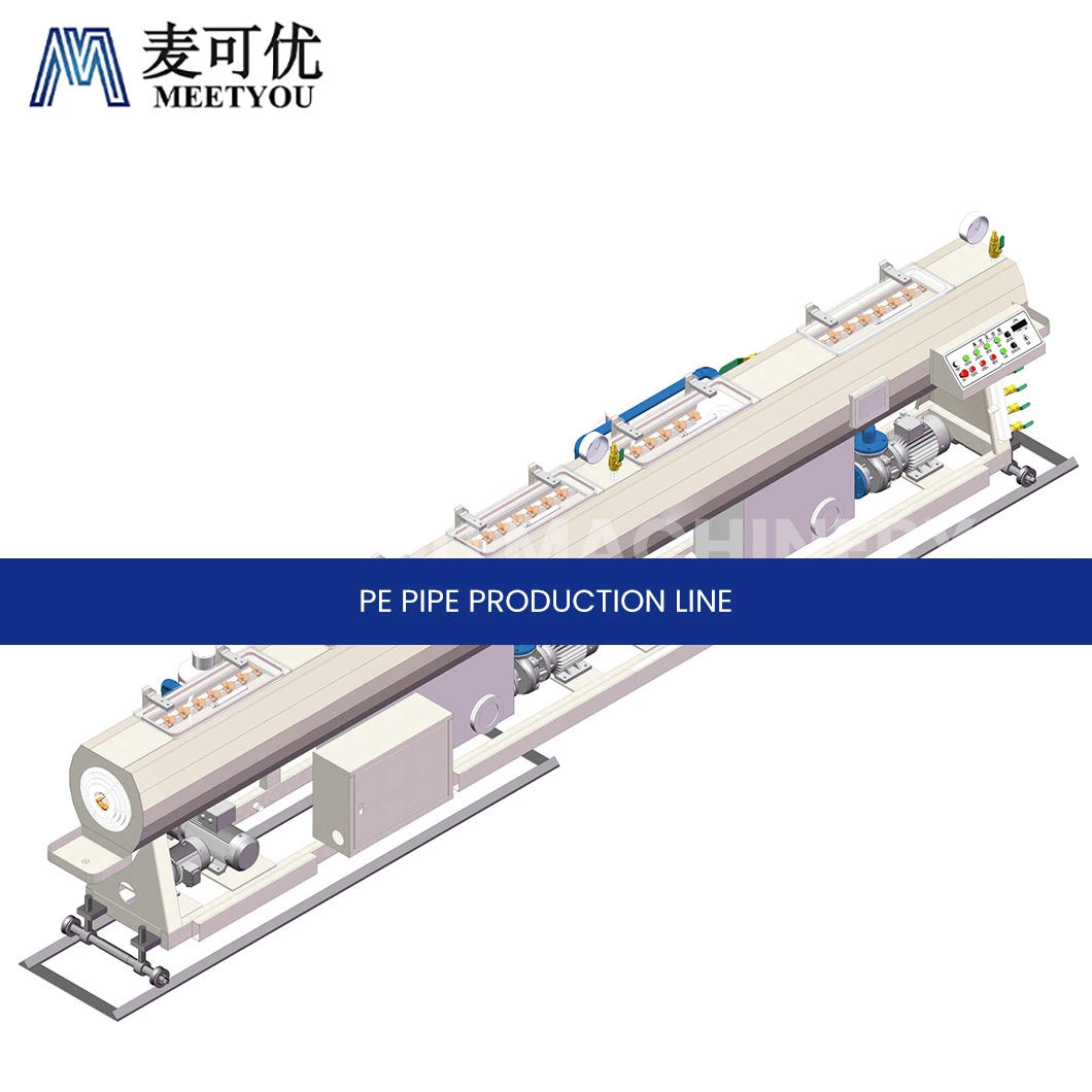 Meetyou Machinery HDPE Pipe Extruder Machine Wholesale/Supplier PE Corrugated Pipe Extrusion Machine Production Line Suppliers China Corrugated PE Pipe Forming Machine