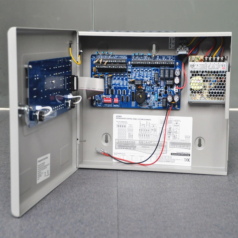 Monitoring System Fireproof Alarm in Fire Equipment Extinguisher Panel