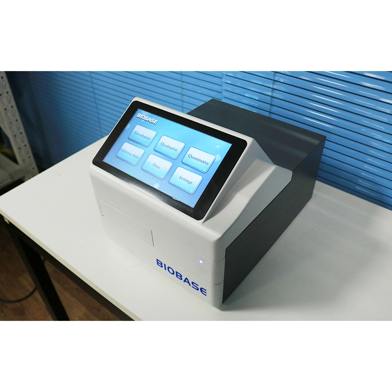 Anticorpo Biobase com ecrã tátil Elisa Microplate Reader IVD para hospitais