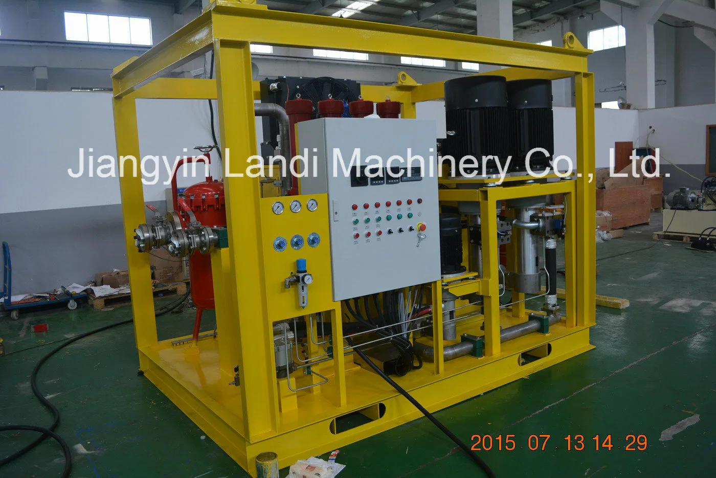 Unidad de alimentación hidráulica (fuente de energía hidráulica) para la industria pesada