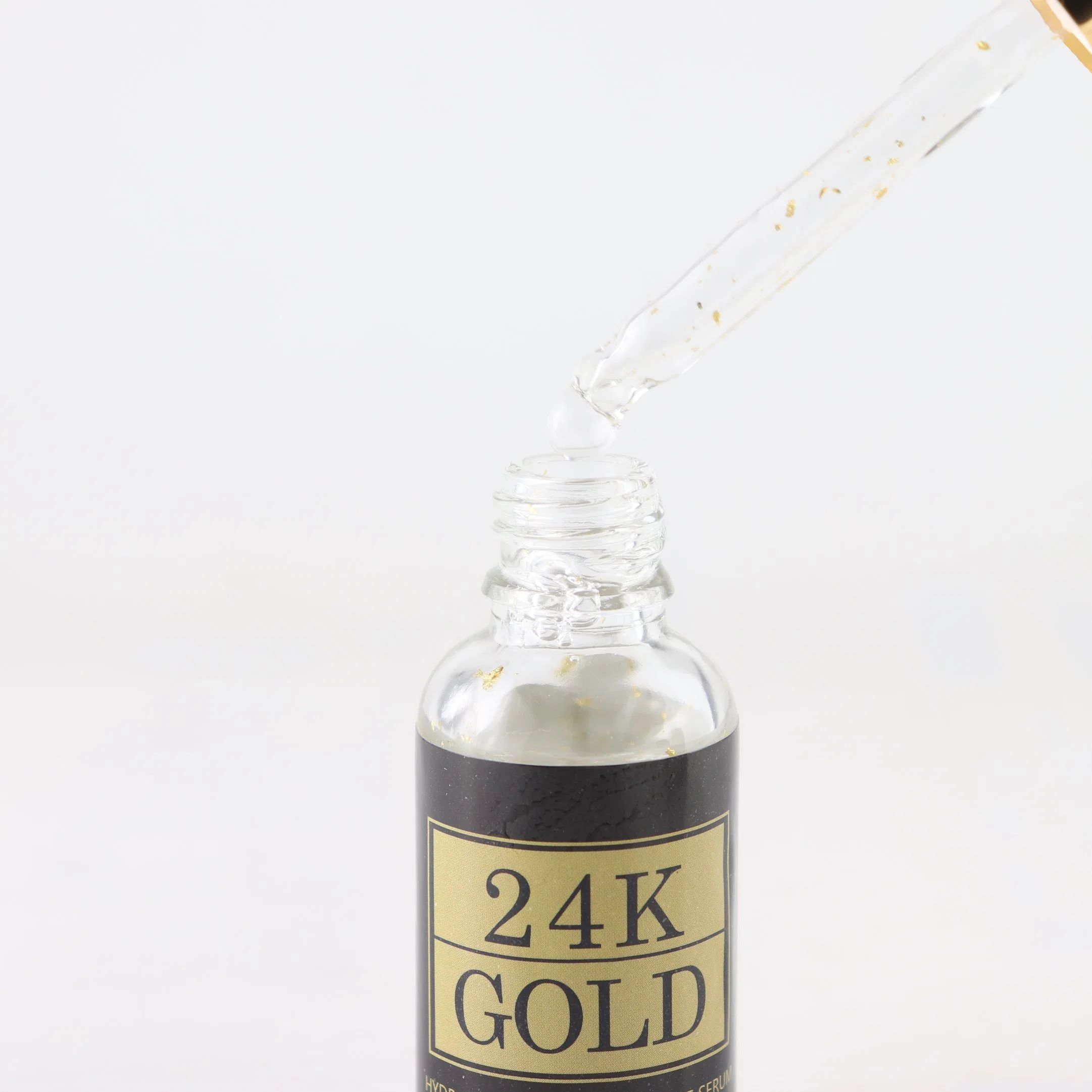 Banheira de venda de soro de ouro de 24K de cuidados da pele facial Private Label Essência