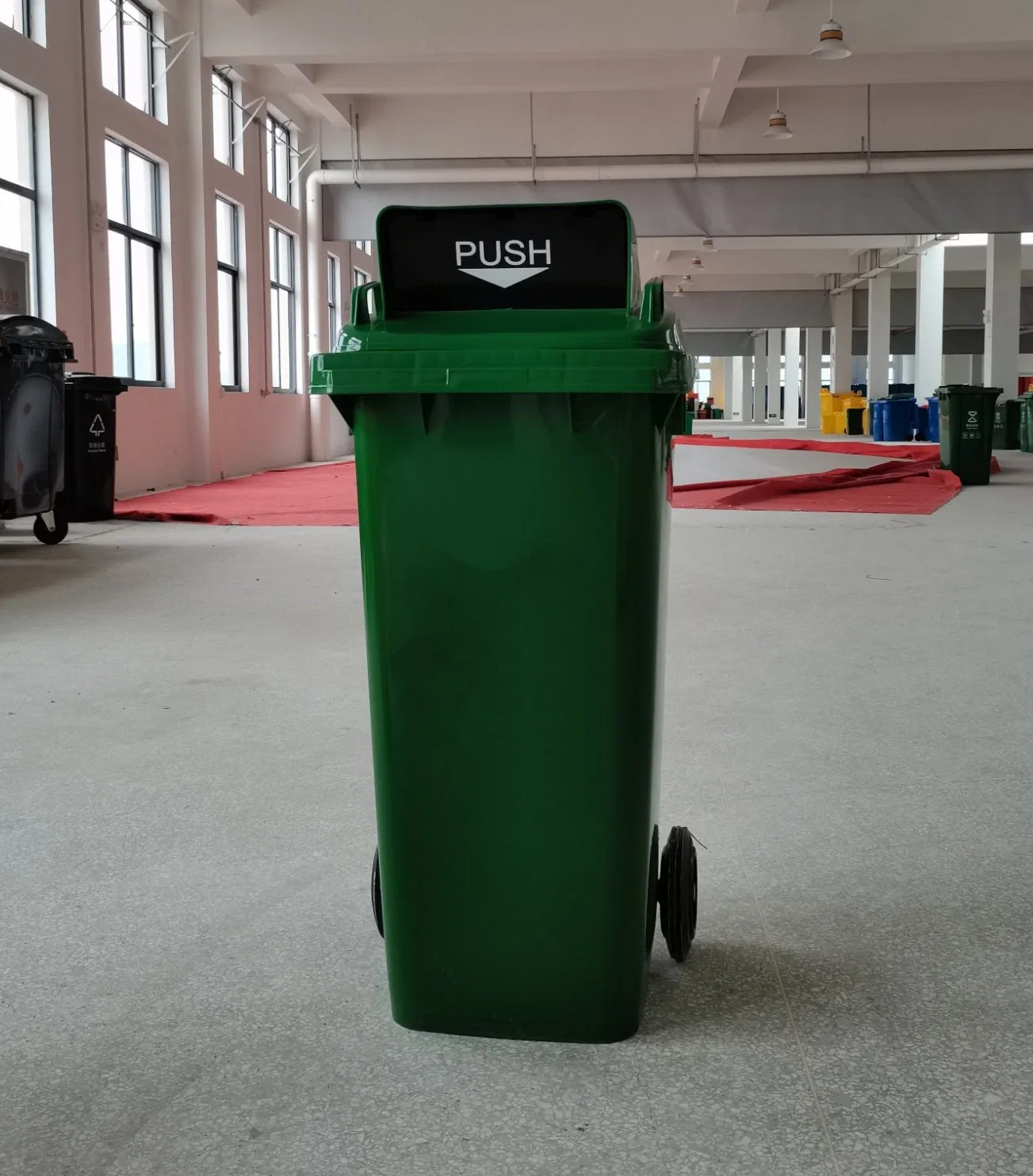 Large Plastic Garbage Bin Price Trash Can 240 Liter Waste Bin