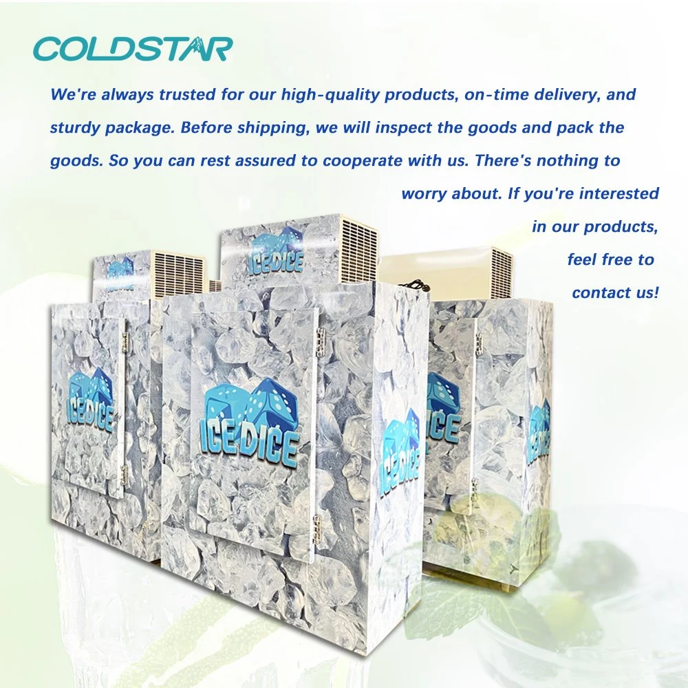 Outdoor Fridge Cold Wall Ice Machine Storage Bin