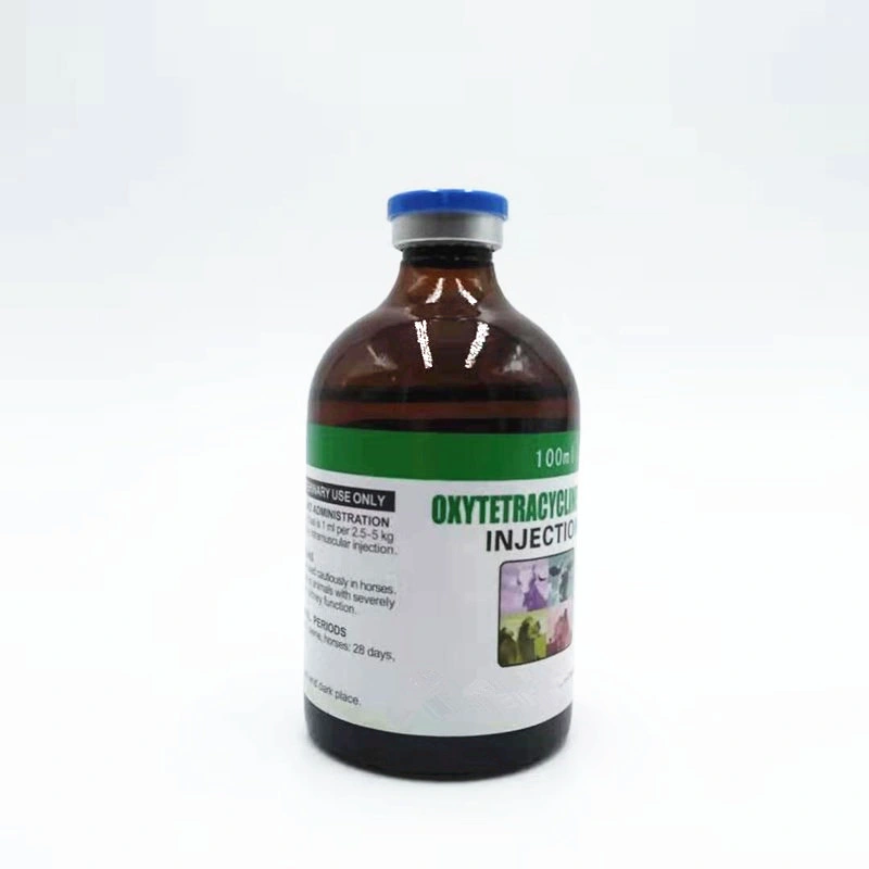 GMP Level Oxytetracycline Injection 100ml Veterinary Medicine with Good Quality Injection for Horse Uses