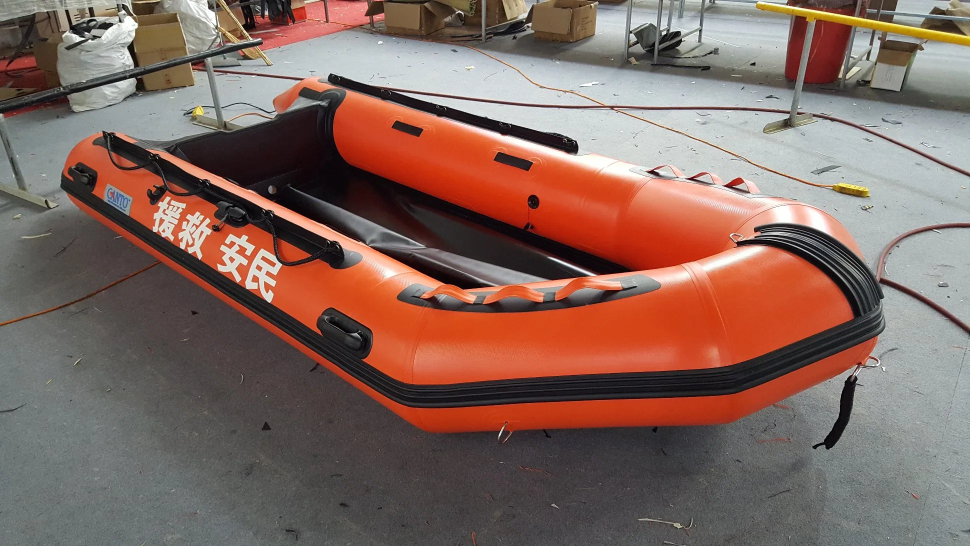 2018new Model Cheap Boat 3.8m Inflatable Boat with Ce Cert.