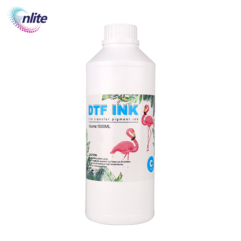 DTF الصبغية Heat Transfer Pet Film Ink Textile Printing Ink حبر DTF لإبسون XP600 L1800 L1805 i3200 4720 DTF الطابعة