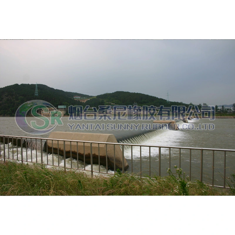 Air Filling Inflatable Rubber Dam for Tidal Barrier