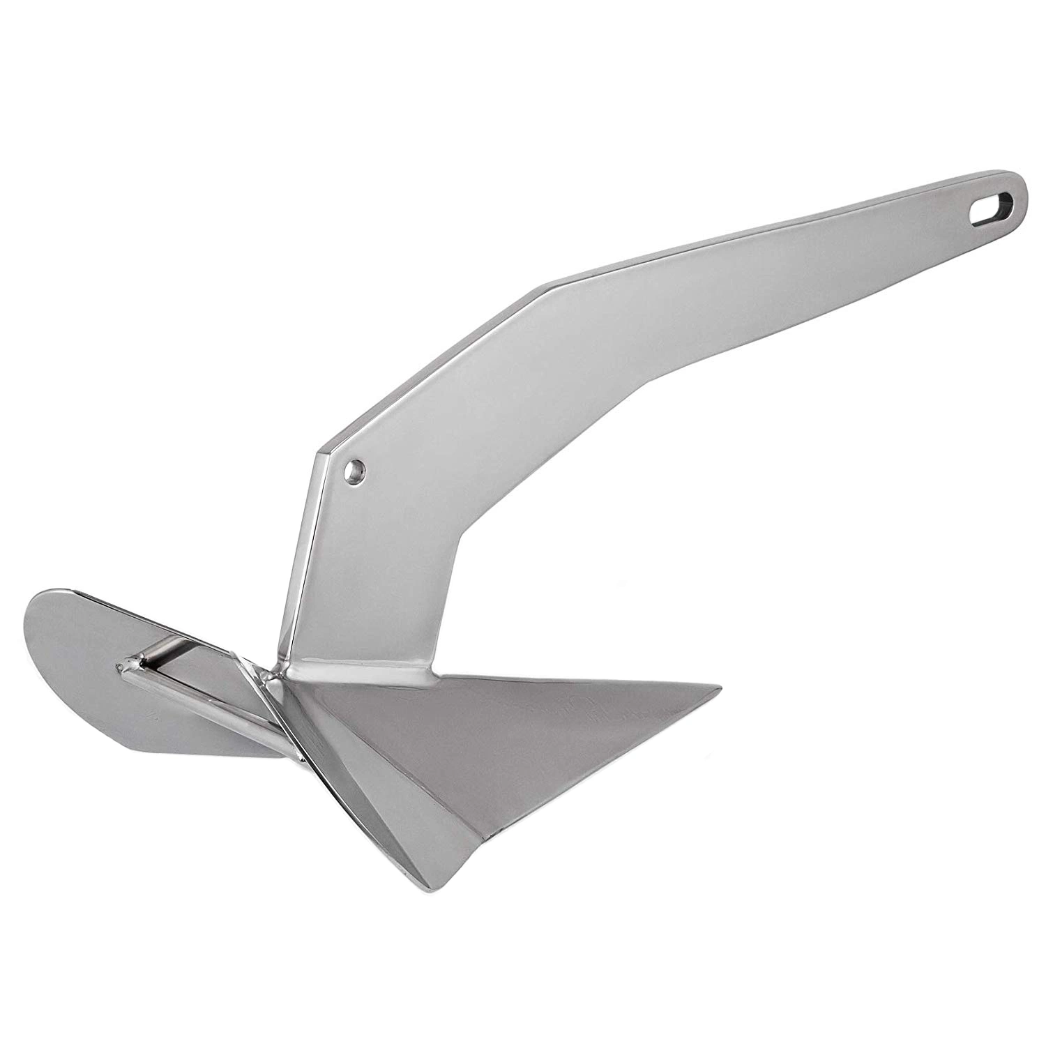 Marine Nautical Anchors 316 Stainless Steel Mirror Polishing Boat 7.5kg 10kg 15kg 20kg Delta Anchors