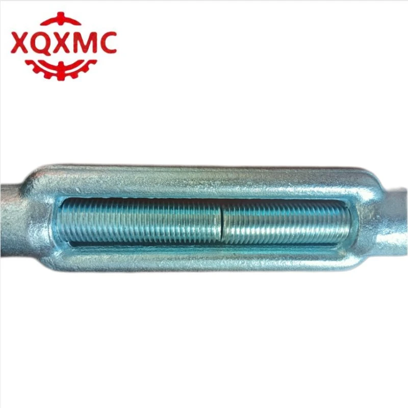 High Quality Rigging DIN 1480 Type Open Body Marine Galvanized Drop Forged Turnbuckle