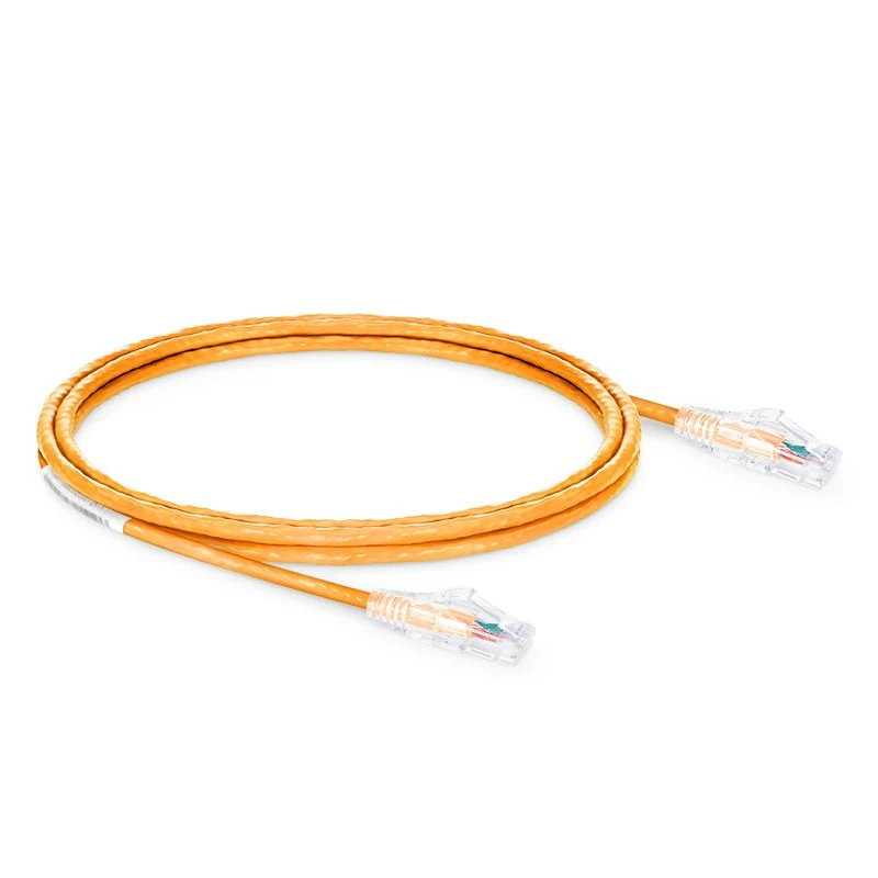 CAT6 Ethernet Patch Cable with Snagless RJ45 Connectors 2m, Orange