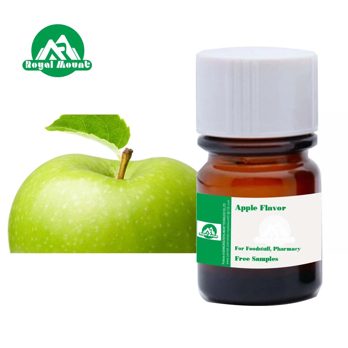 Factory Wholesale Concentrated Green Apple Flavor for E Cig Beverage Ice Cream