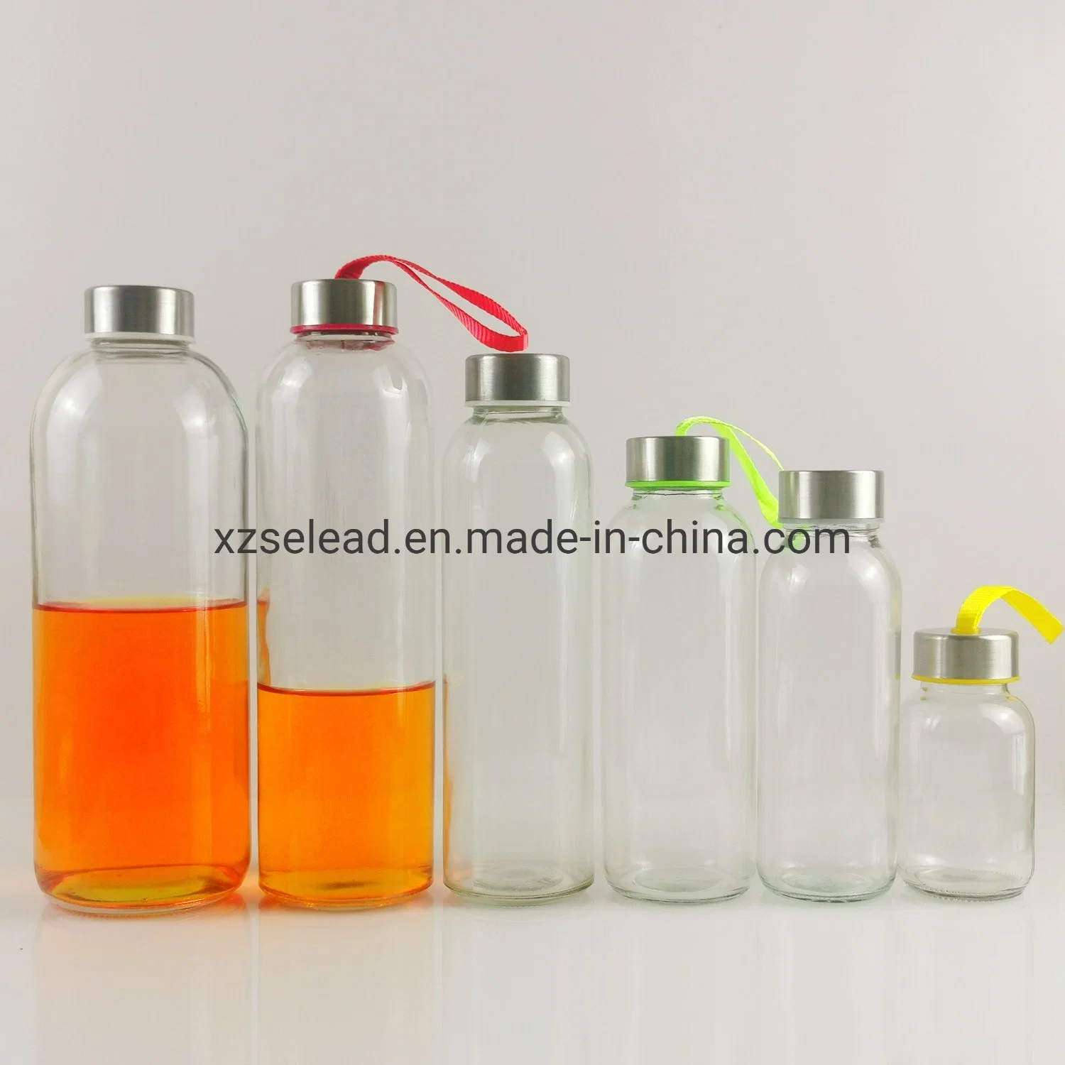 Wholesale/Supplier High quality/High cost performance  Travel Glass Water Bottle with Bamboo