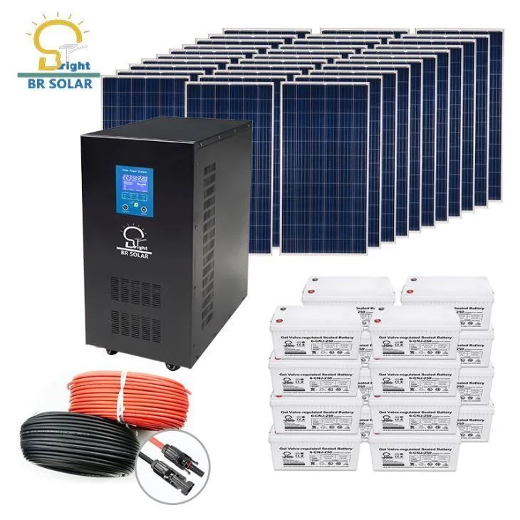 Commercial 5 Years Battery Panel Home System Solar Plant Factory Br-Solar Power