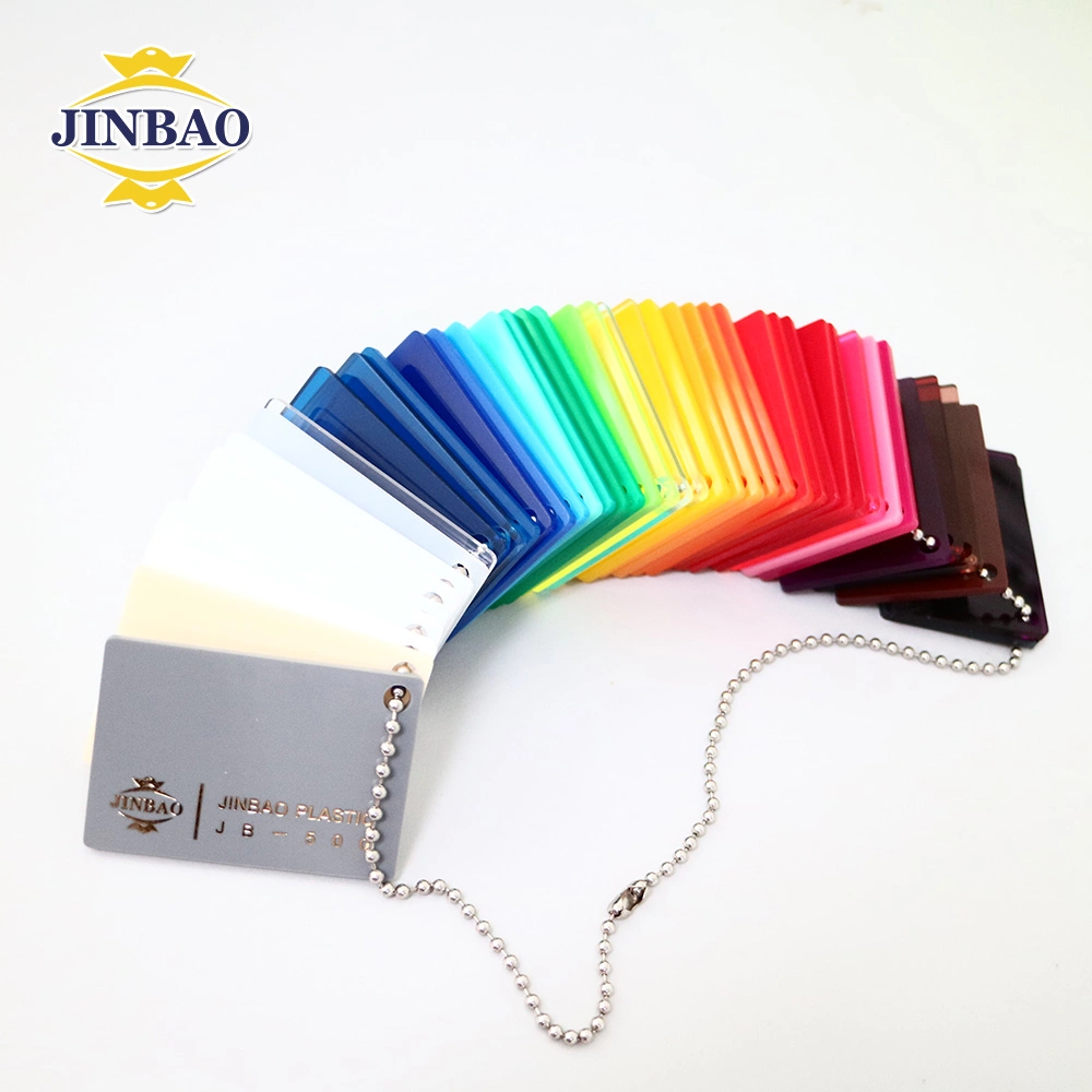 Jinbao High Reflective 2mm 3mm 5mm Gold Acrylic Mirror Sheet for Decoration