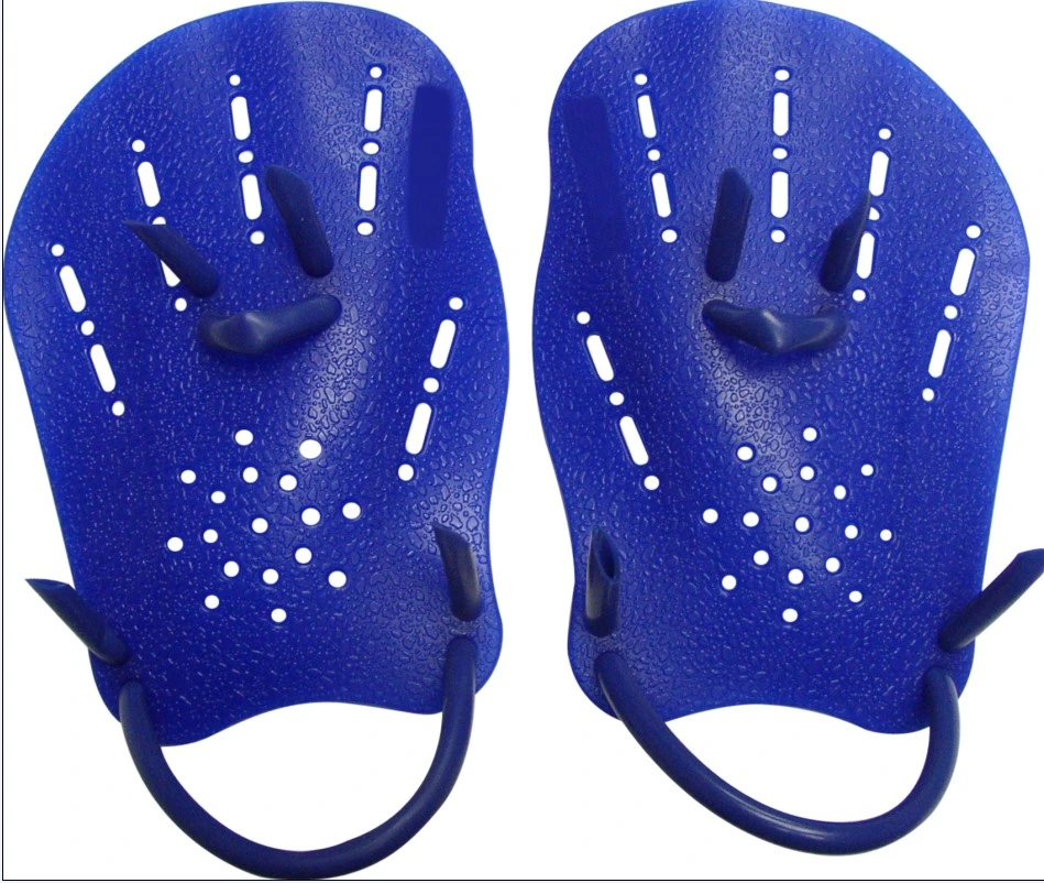 Blue Trax Paddles Fashion Design Rubber Silicone Swimming Paddles Palms for Training