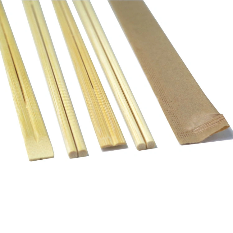 High quality/High cost performance  Sushi Bamboo Tensoge Chopsticks Set with Craft Paper Bag