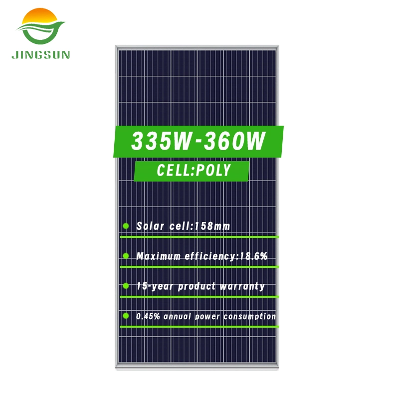 Jingsun A Grade 330W Poly Photocvoltaic Model Solar Panel