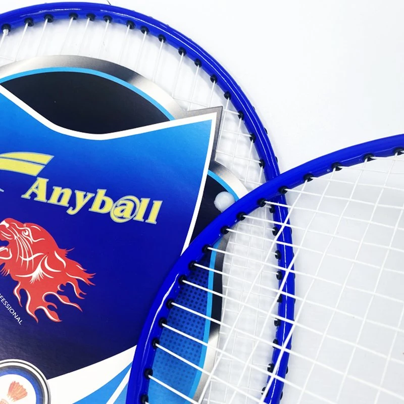 Anyball Racquet Top Brand Steel Badminton Racket Paddle High quality/High cost performance  Professional Badminton Racket