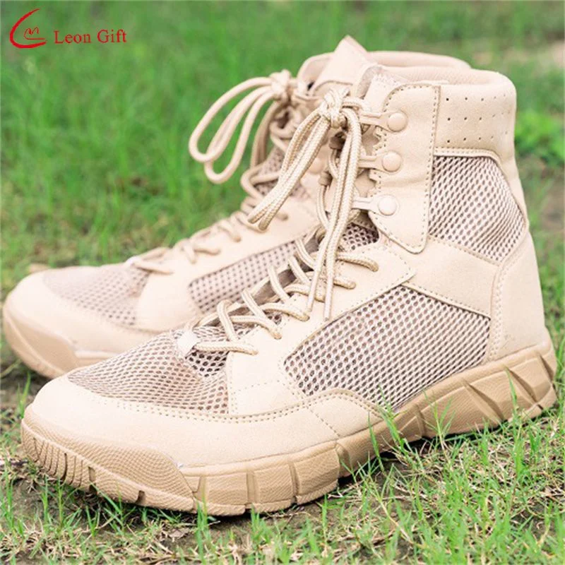 Wholesale Custom Logo Mountain Combat Breathable Mesh Lightweight Special Outdoor Tactical Sports Boots Safety  