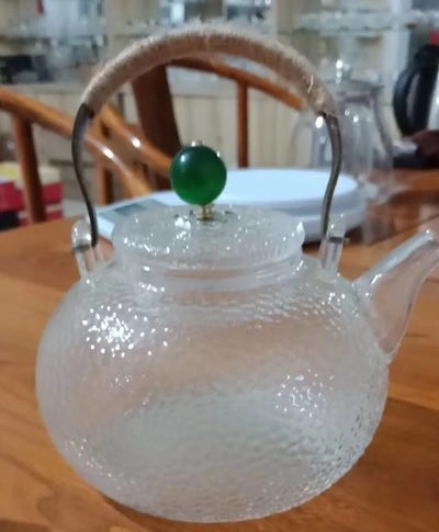 Daily Use Exquisite Hot Selling Glass Bottle Tea Pot