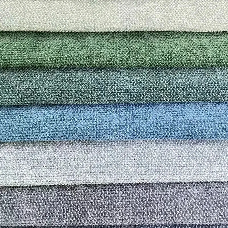 Top Quality Acrylic Wool Polyester Linen Fabric for Interior Decoration Fabric Sofa Fabric