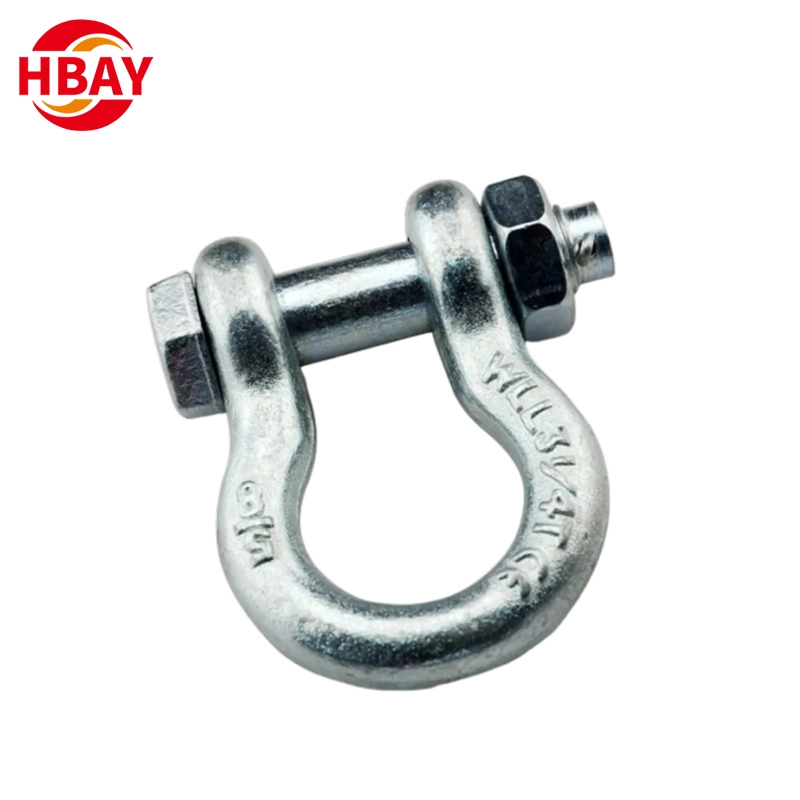 DIP caliente galvanizado G2150/2130 perno de seguridad Dee Shackle