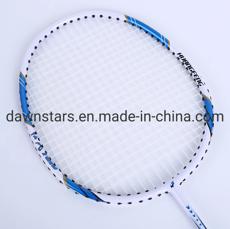 Graphite Fiber Badminton Racket with Aluminum Shaft for Professional Sporting Goods