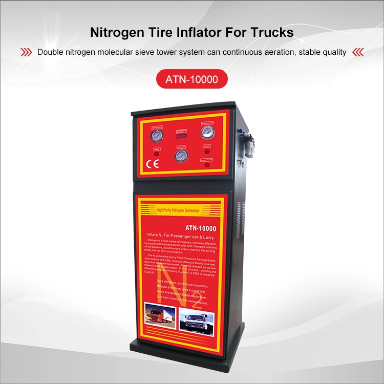 Nitrogen Generator Automotive Manual Operation Nitrogen Tire Inflator for Truck Gas Generation Equipment Tyre Inflation Machine