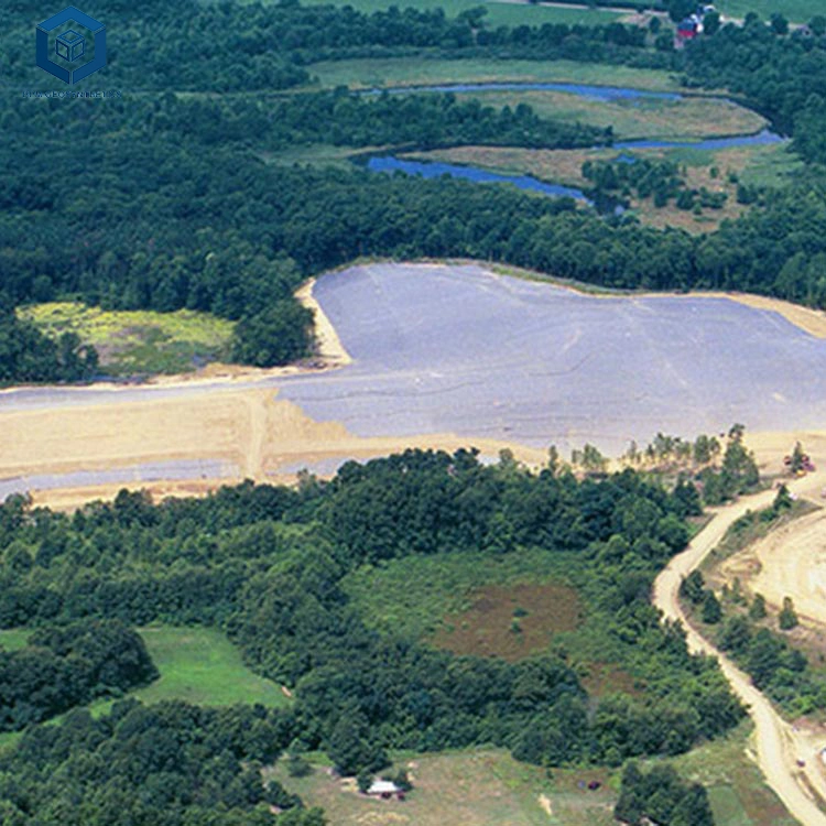 CE ISO 2mm Black Impermeable HDPE Geomembrane Landfill Liner Landfill Cover System for Landfill Project in France