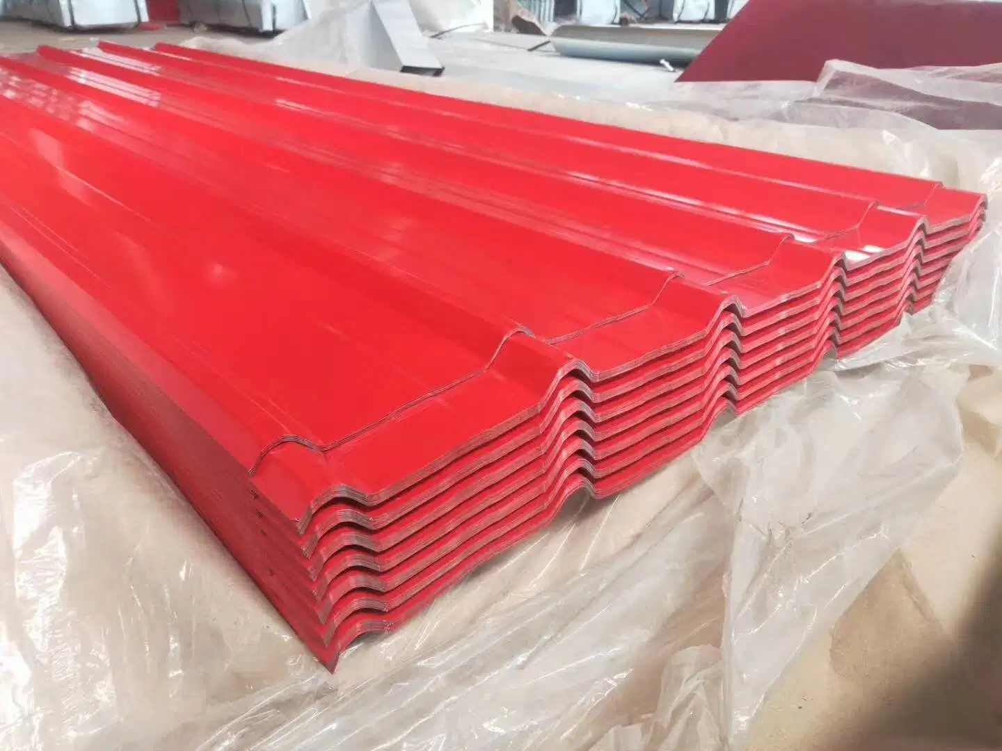 Color Steel Tile Building Metal Fire Resistance