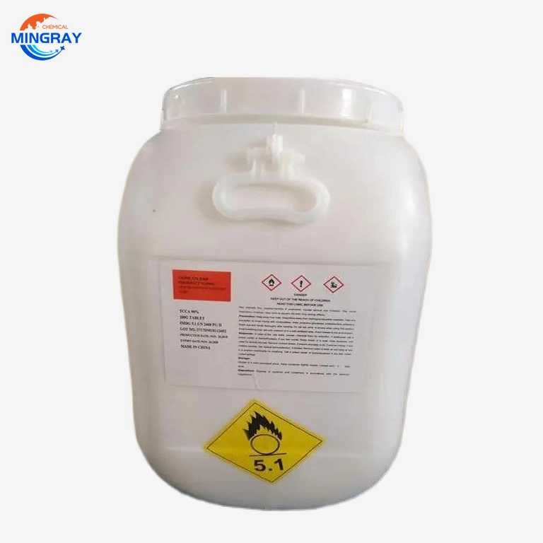 China Trichloroisocyanuric Acid TCCA 87-90-1 Symclosene