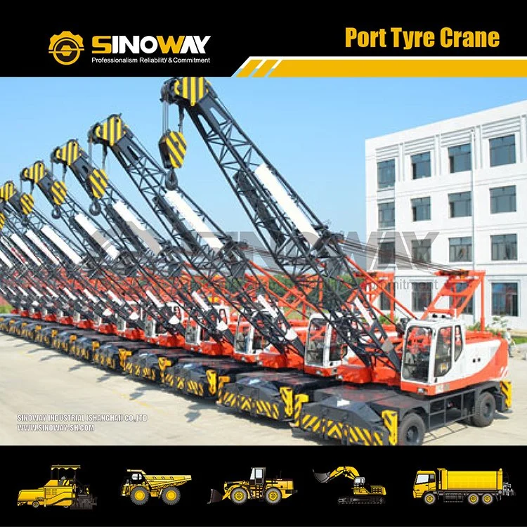 40 Ton Mobile Harbor Crane Price Hydraulic Lattice Boom Truck Crane with Grab Bucket for Sale