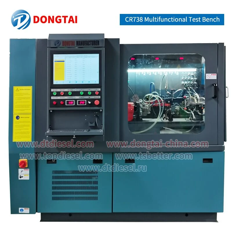 Dongtai Manufacturer Cr738 Multifunctional Test Bench for Common Rail Injector and Pump Eui Eup and Heui Heup