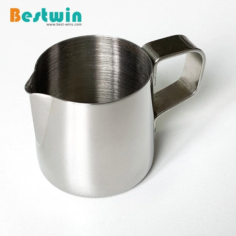 3oz 100ml Cafe Supplies Stainless Steel Coffee Mug Milk Frothing Pitcher Latte Art Cup
