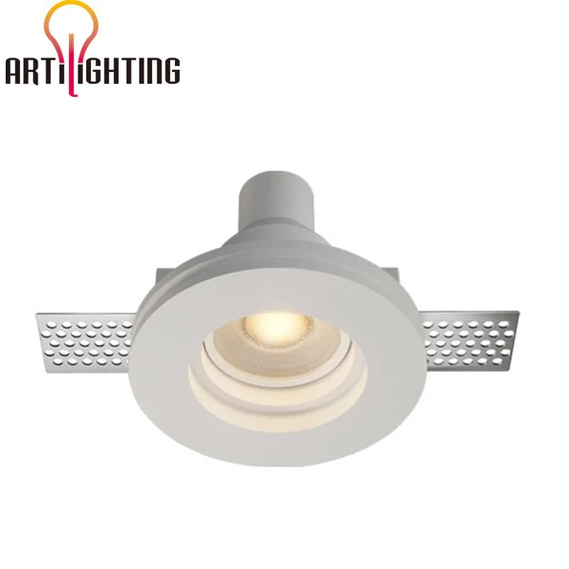 Trimless Dimmable Recessed Ceiling MR16 GU10 LED Spotlights Downlight Fittings