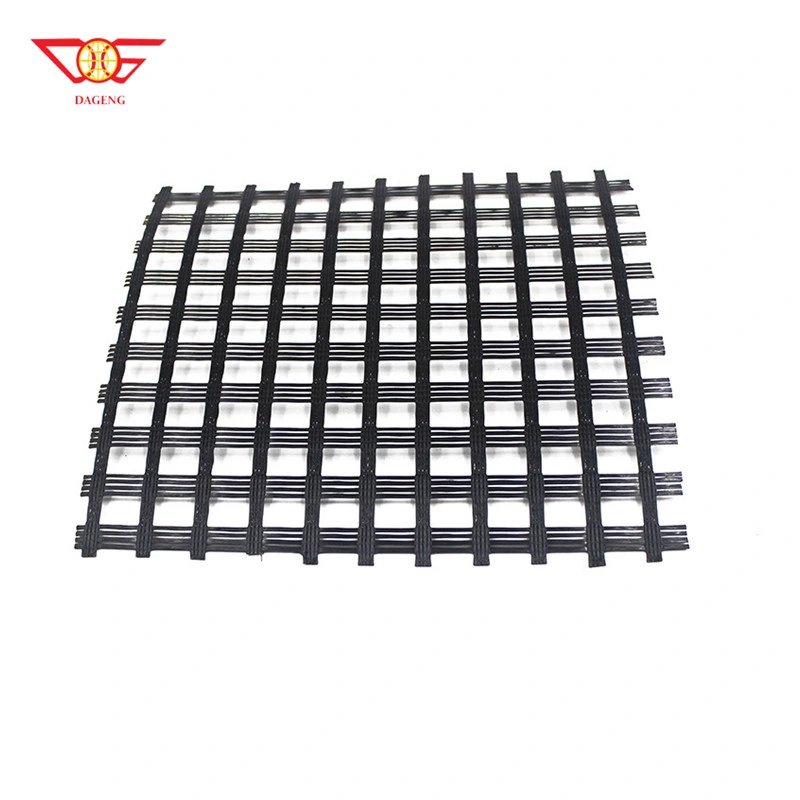 Glasfaser-Geogride für Teiche Uniaxial Geogrid Civil Engineeringr Mesh Basalt verstärkende Fiberglas Geogrid für Road Global Sale