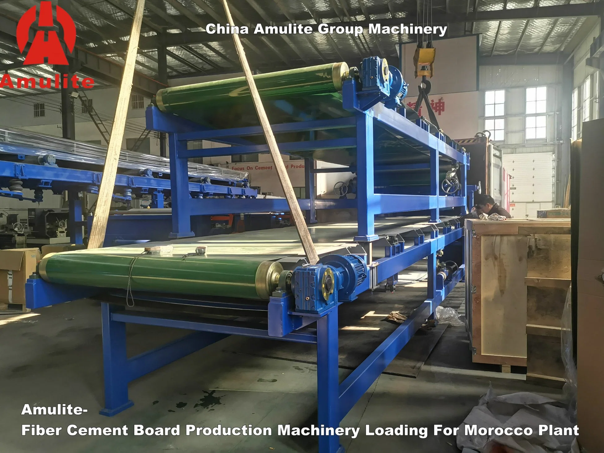 Amulite Paper Pulp Machine Fiber Cement Corrugated Production Line