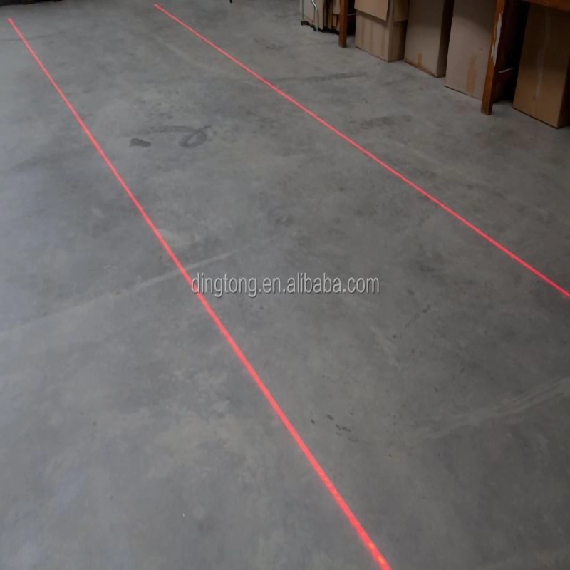 Warehouse Cargo Pedestrian Safety Laser Line Light Green Red Virtual Floor Marking