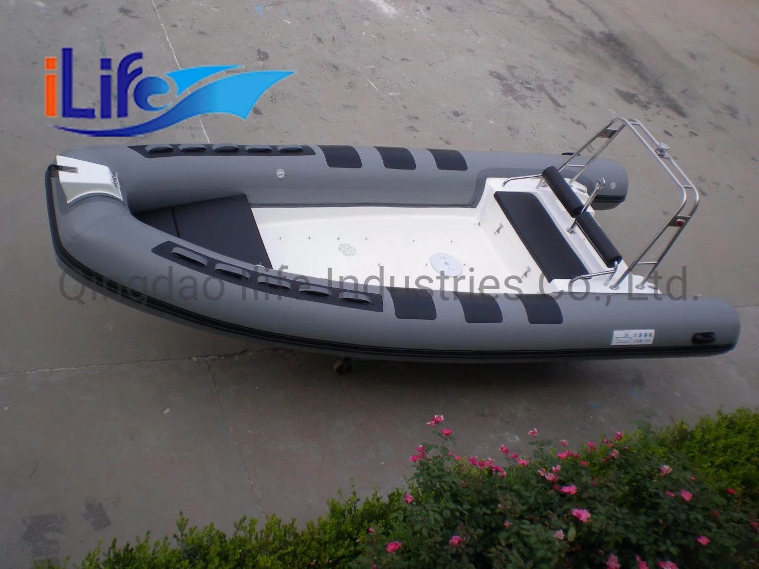 Los equipos marinos Ilife casco rígido chino Embarcación inflable barco pesquero costilla 540b para la venta