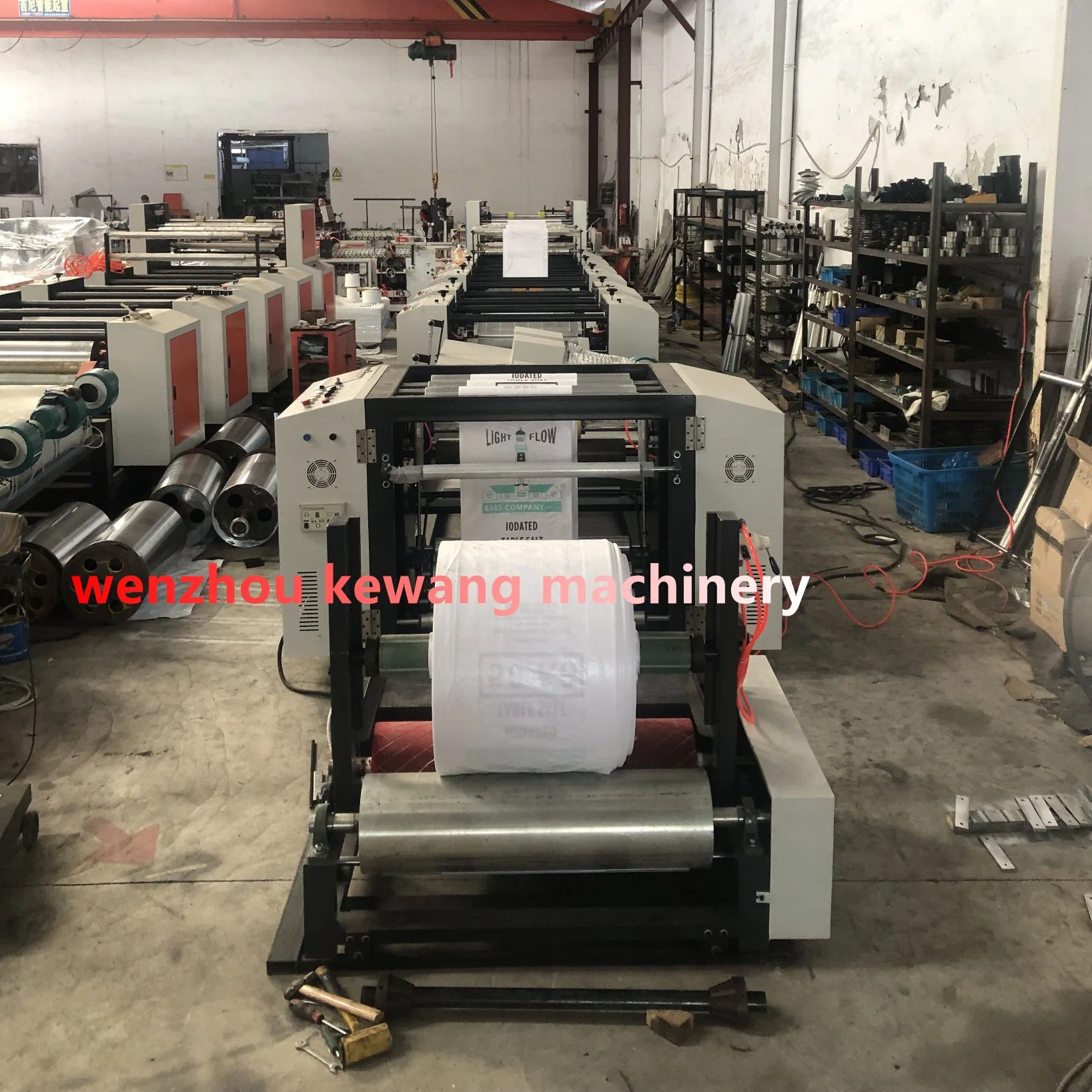 Fully-Automatic PP Woven Bag Flexo Printer Fabric Intelligent Printing Machine