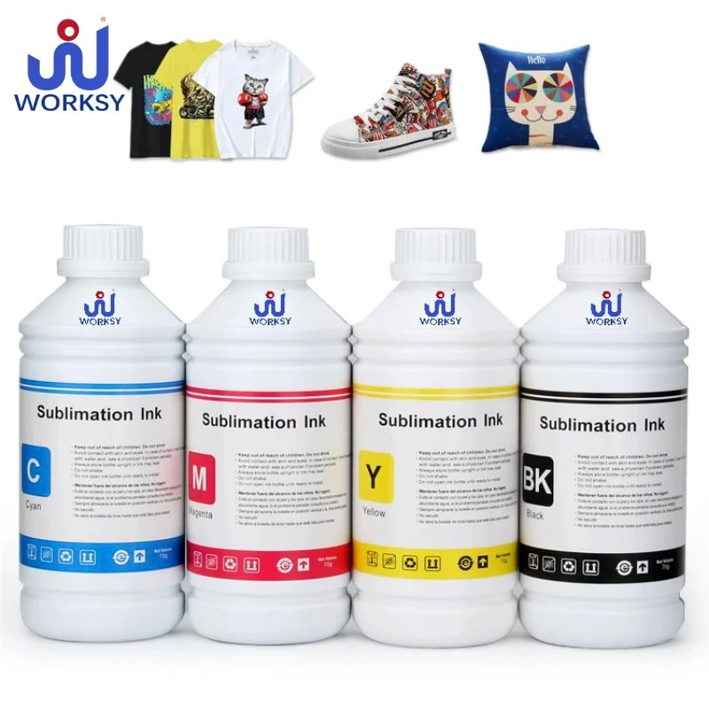 1000ml Good Vivid Colors Dye Sublimation Ink for Epson Workforce Wf7820 Printer