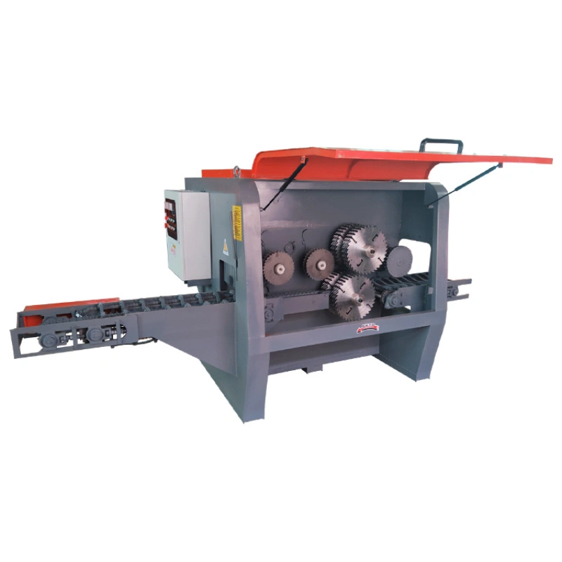 Round Log Wood Multi Rip Saw Machine for Woodworking