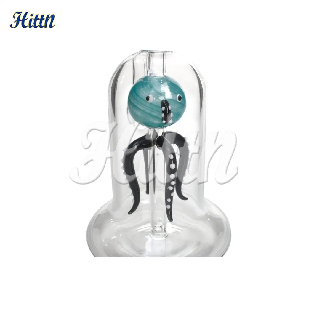 Wholesale/Supplier Factory 7.5 Inches Octopus Design Animal Smoking Pipe Pyrex Glass Craft Water Pipe DAB Rig