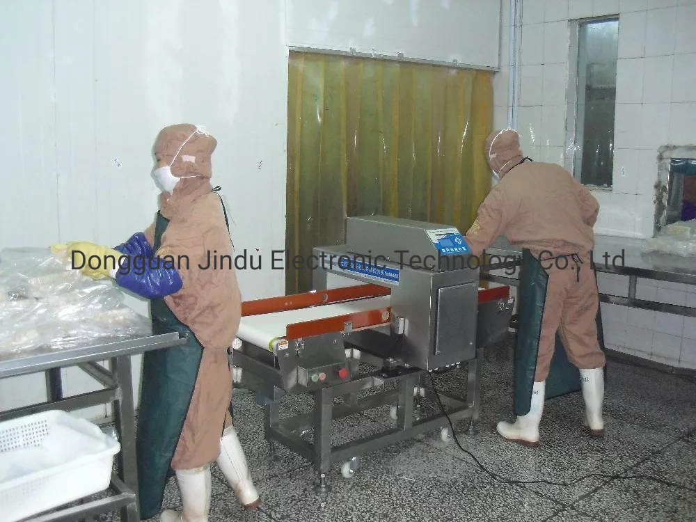 Tunnel Cake Frozen Vegetables Fruit for Food Processing Machine Conveyor Belt Metal Detector