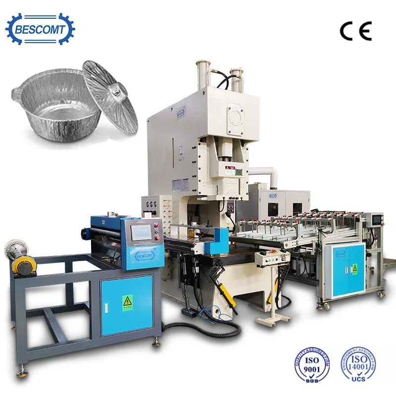 High Speed Aluminum Foil Container Machine and Production Line