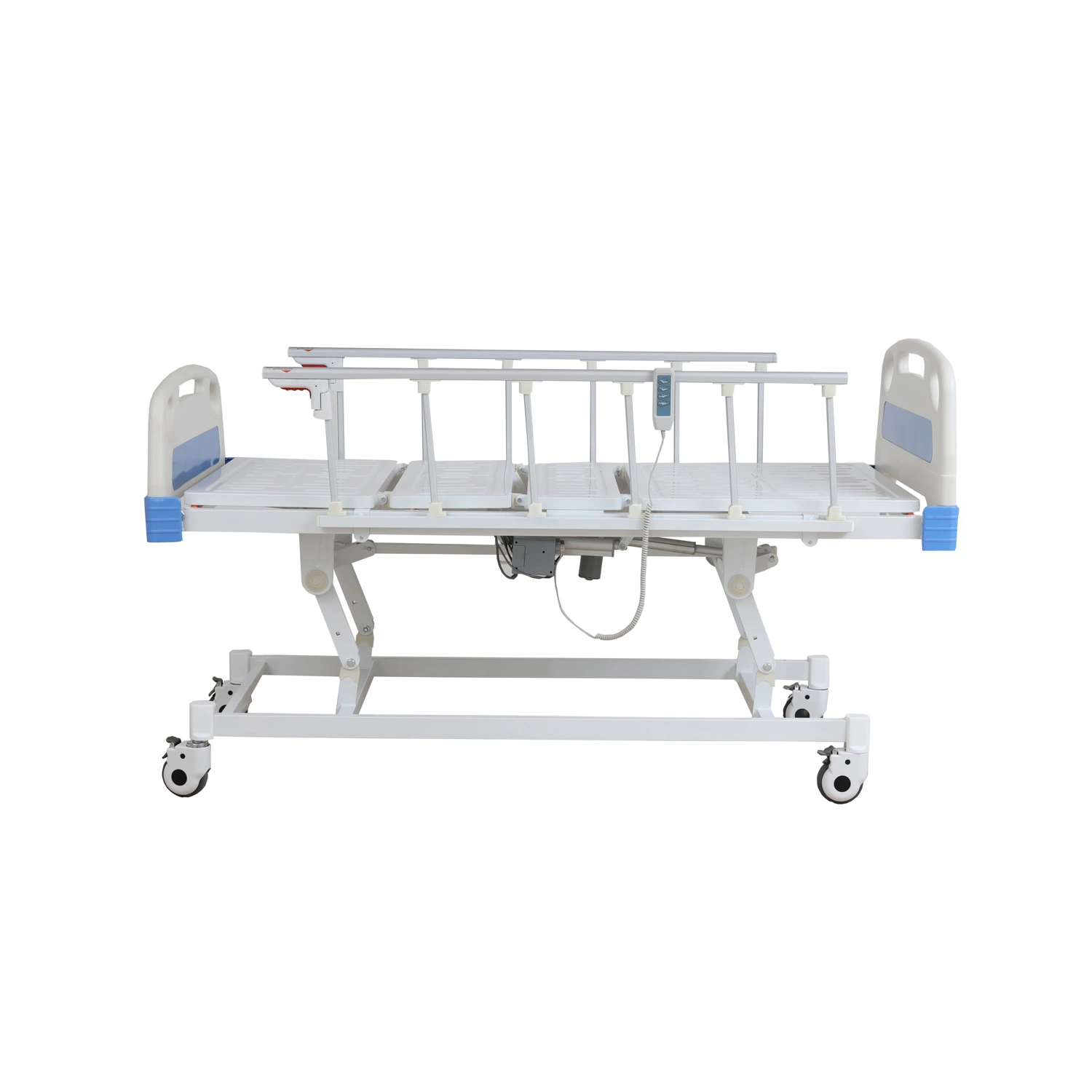 Cama de paciente de hospital elétrico automática ajustável de 3 funções Hi-Low