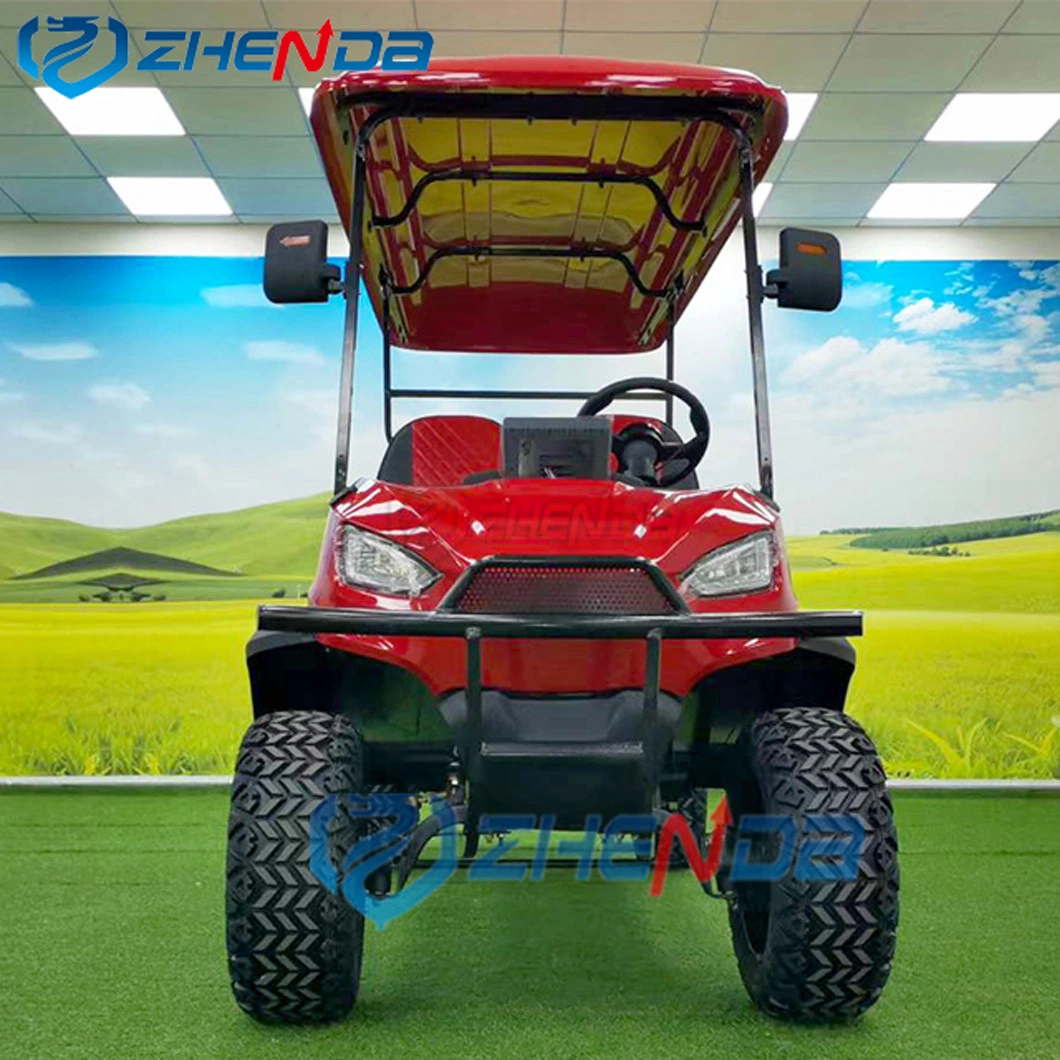 Luxury Golf-Cart Single Rider 8 Passengers Motor 48V Hdk Classic Car 5 Seater Motorised Foldable Golf Cart