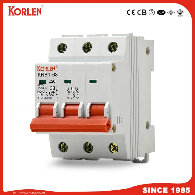 Supply High Quality Mini Circuit Breakers Knb1-63-2000