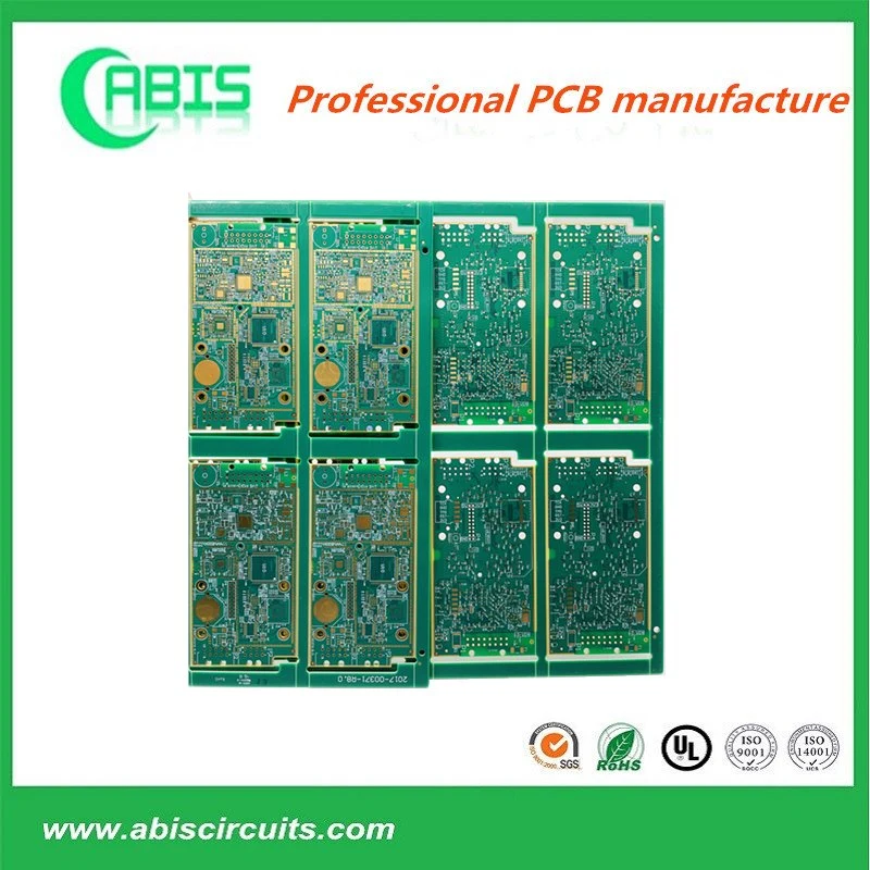 Placa de circuito impresso PCB de várias camadas, sem placa PCB para o sistema principal electrónico Placa